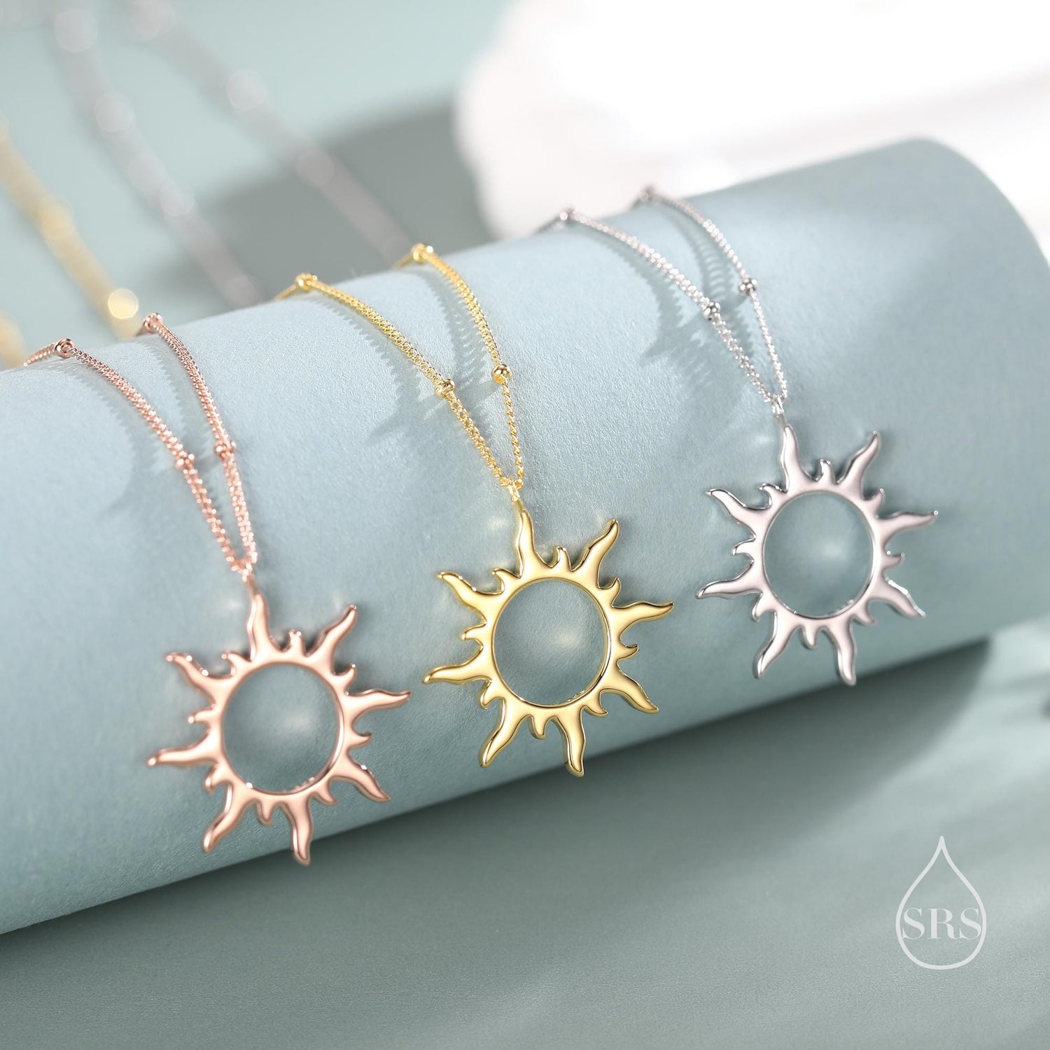 Sun Ray Pendant Necklace