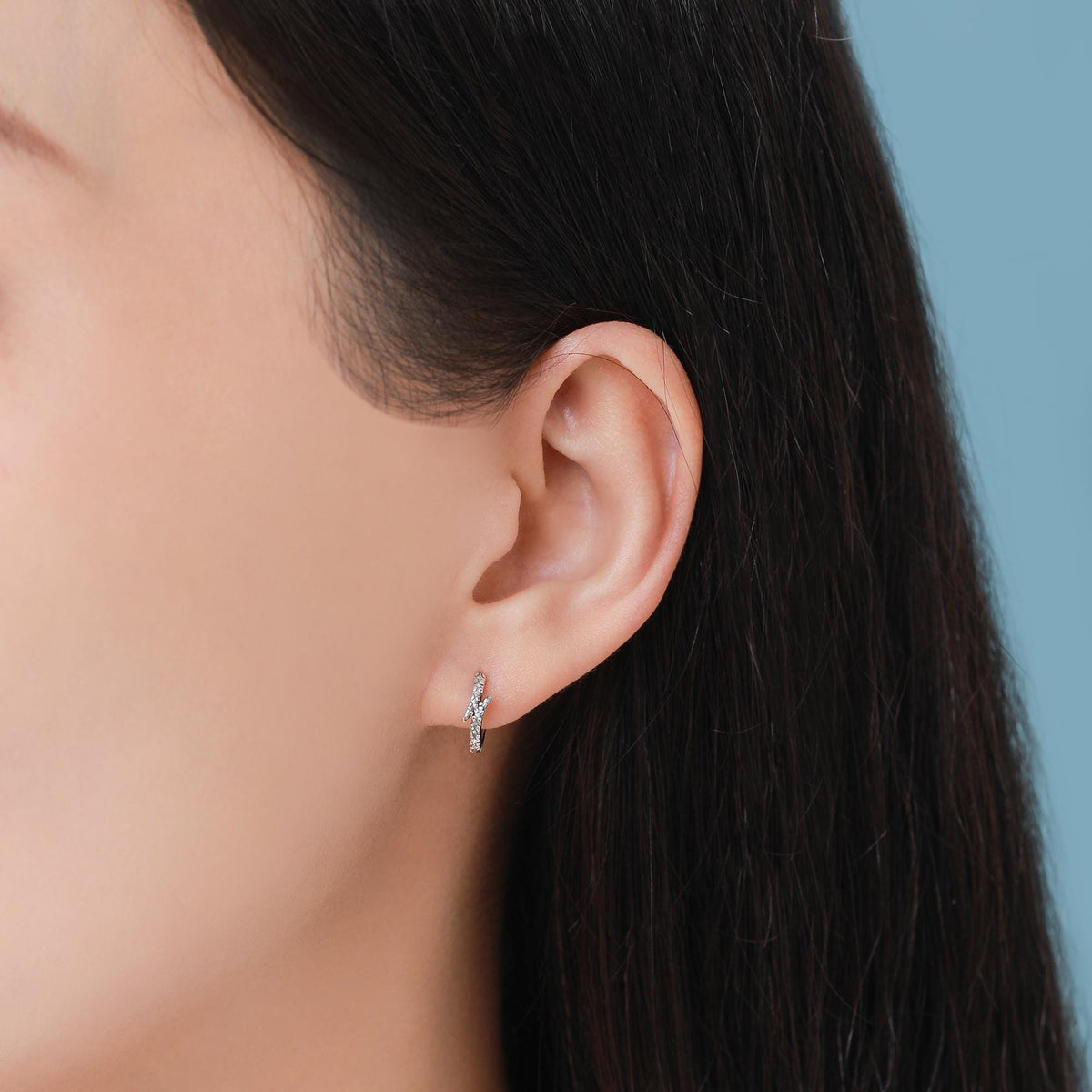 Octopus Tentacle Hoop Earrings