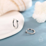 Sterling Silver Octopus Tentacles Hoop Earrings, Silver, Gold or Rose Gold, Single Octopus Hoop Earrings, Squid Tentacle Hoops