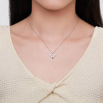 Sterling Silver Enamel Highland Cow Pendant Necklace, Silver or Gold Finish, Delicate Highland Cow Necklace, Scottish Jewellery