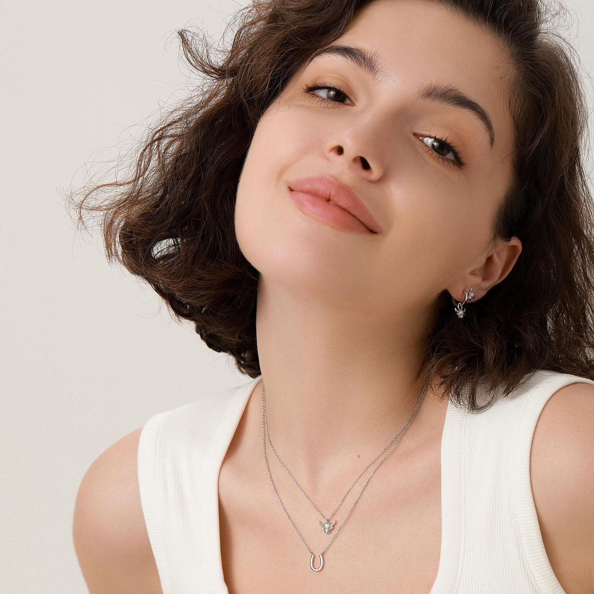 Tiny Highland Cow Pendant Necklace in Sterling Silver, Highland Cow Necklace, Scottish Inspired Jewellery