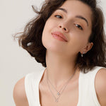 Tiny Highland Cow Pendant Necklace in Sterling Silver, Highland Cow Necklace, Scottish Inspired Jewellery