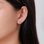 Kayak Boat Stud Earrings in Sterling Silver, Silver Gold or Rose Gold, Ocean Earrings, Boat Stud, Hobby Jewellery