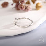 Sterling Silver Farfalle Pasta Ring, Silver or Gold Finish Adjustable Size, Food Jewellery, Pasta Ring, Fun and Quirky Design