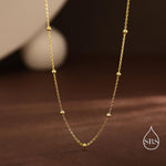 Satellite Chain Choker Necklace