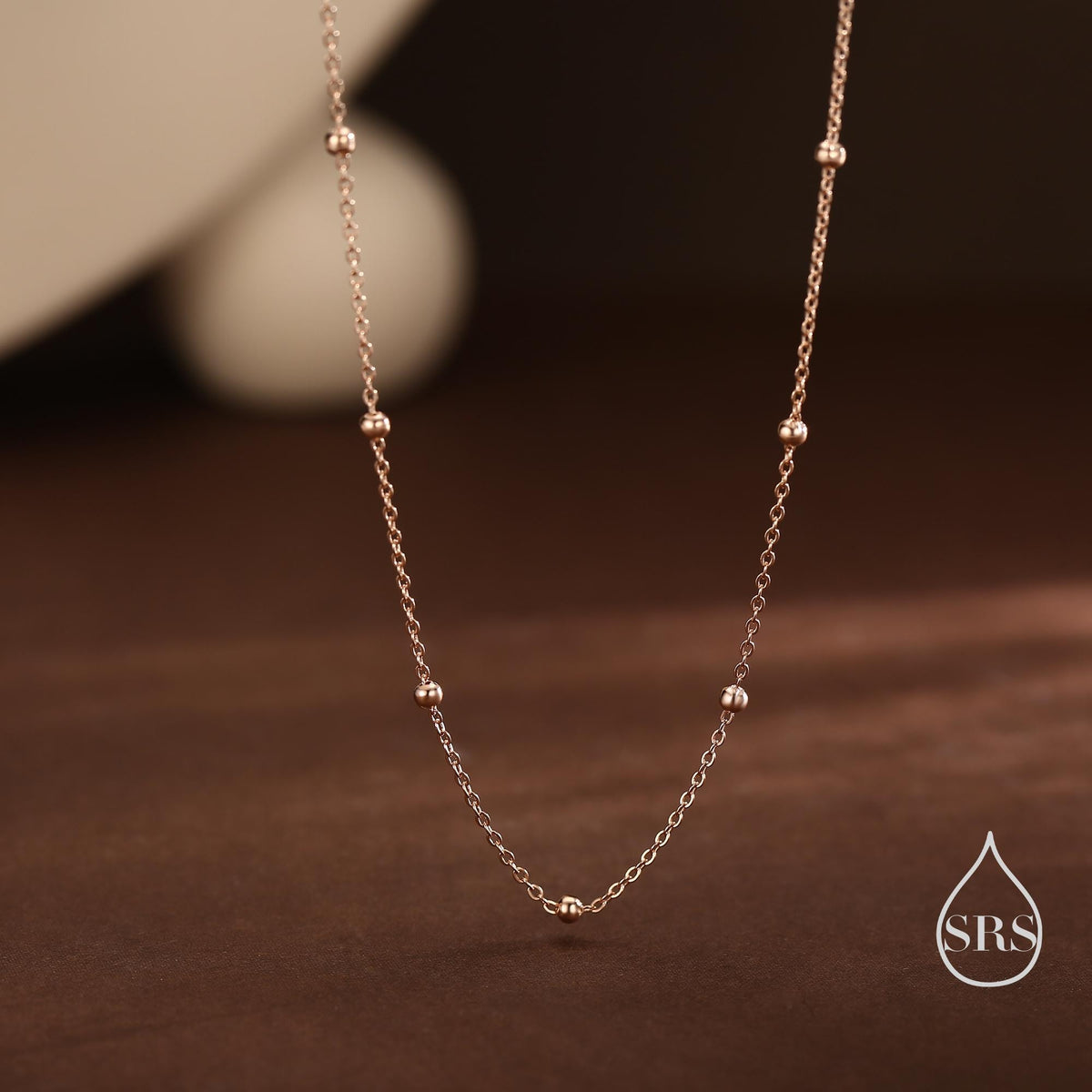 Satellite Chain Choker Necklace