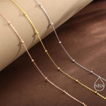 Satellite Chain Choker Necklace