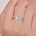 Farfalle Pasta Motif Ring