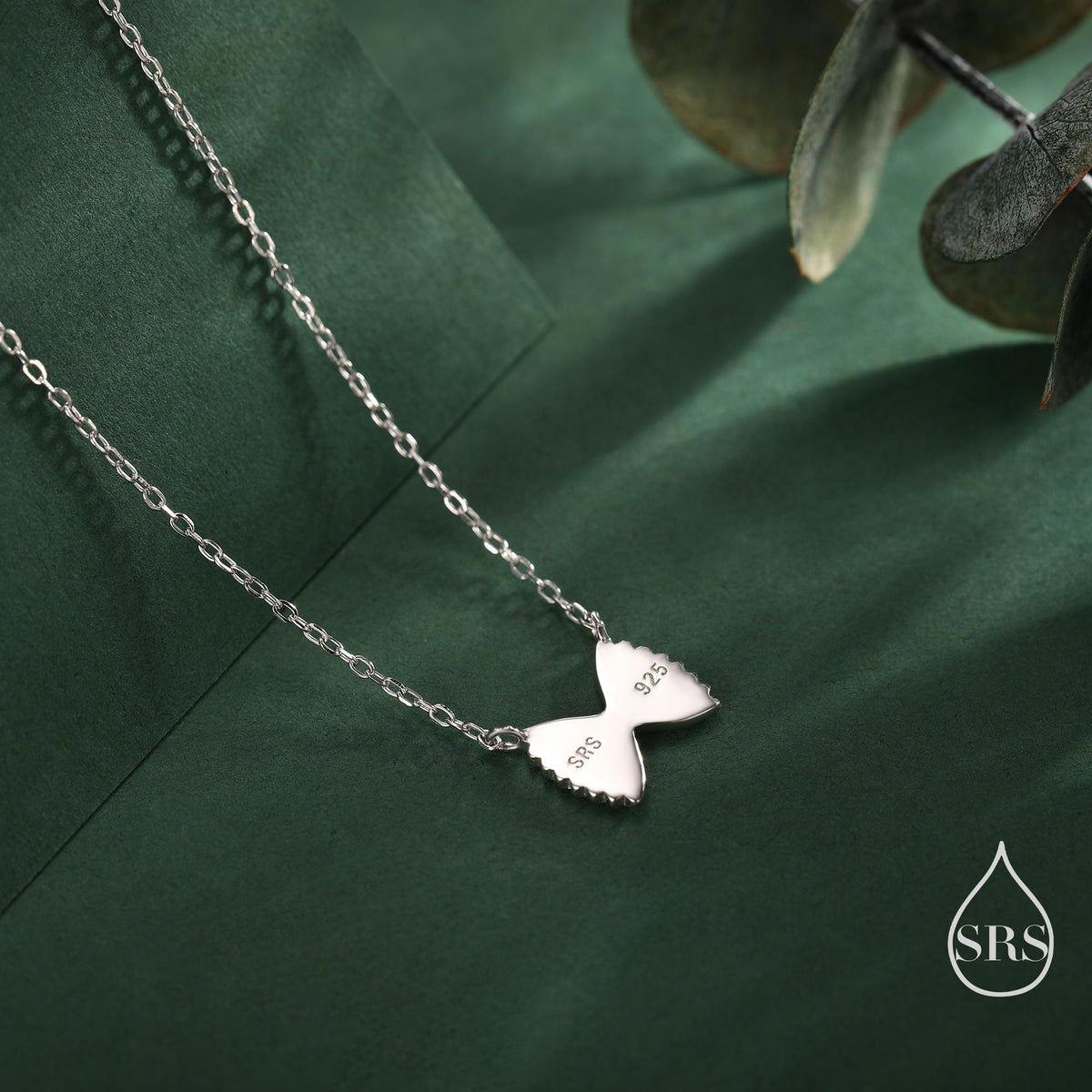 Farfalle Pasta Charm Necklace