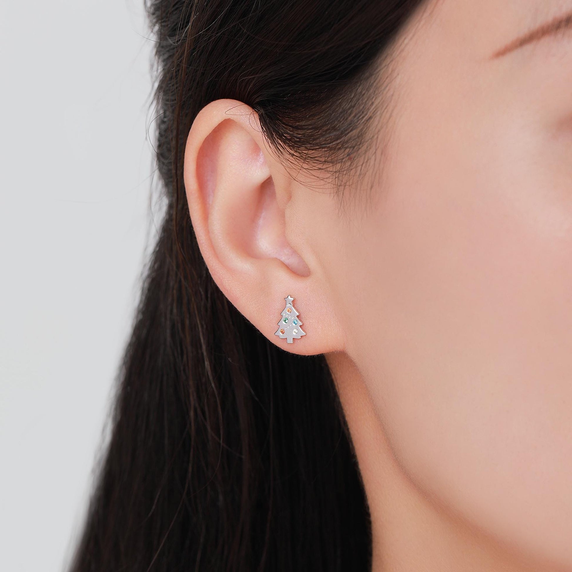 Sterling Silver Cute Weasel Stud Earrings, Cute Fun Quirky, Gift for Her, Nature Inspired