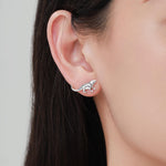 Tiny Bearded Dragon Stud Earrings in Sterling Silver, Silver or Gold or Rose Gold, Lizard Animal Earrings, Nature Inspired Pet Jewellery