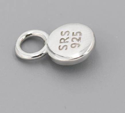 Round Gemstone Earring Charms