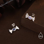 Opal Pink CZ Candy Stud Earrings in Sterling Silver, Silver or Gold Finish, Small Candy Sweet Earrings