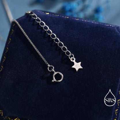 Super Cute Kitty Cat Carved Mother of Pearl Shell Pendant Necklace in Sterling Silver -Black Natural Shell - Cute and Quirky