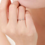 Sterling Silver Three Dot Ring, Adjustable Sized Ring, Three Ball Ring, Trinity Ring, Open Ring, Stacking Rings