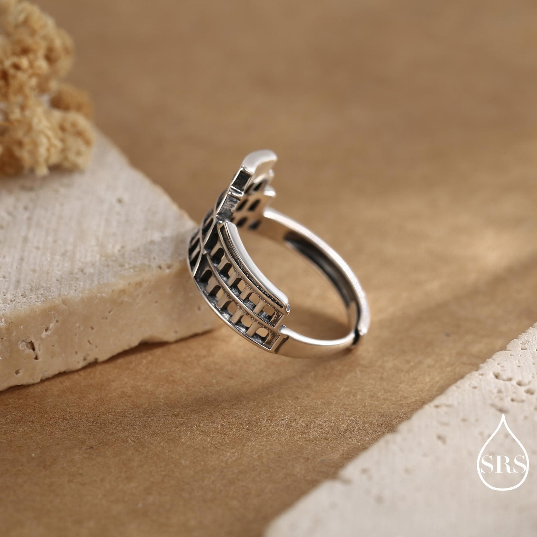 Colosseum Inspired Statement Ring