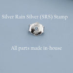Dragon Stud Earrings in Sterling Silver