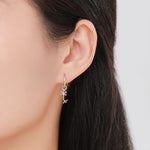 Mismatched Anatomical Brain and Neurone Huggie Hoops Earrings in Sterling Silver, Silver, Gold or Rose Gold, Biology Jewellery, Detachable