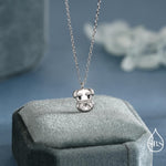 Schnauzer Dog Pendant Necklace in Sterling Silver, Shark Necklace, Small Schnauzer Pendant, Silver or Gold, Schnauzer Necklace