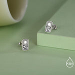 Sterling Silver Retro Game Console Stud Earrings, 90s Nostalgic Jewellery, Silver, Gold or Rose Gold Finish