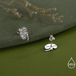 Anatomical Kidney Stud Earrings in Sterling Silver, Silver or Gold or Rose Gold, Science Jewellery, Science Earrings, Biology Jewellery