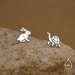 Pearl Leaf Screw Back Earrings