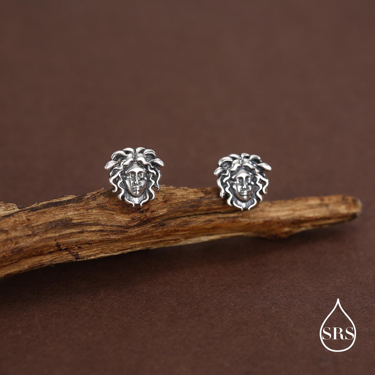 Medusa Head Stud Earrings