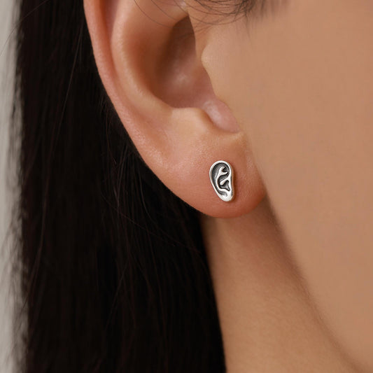 Sterling Silver Ear Stud Earrings