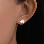 Mismatched Monkey and Banana Stud Earrings