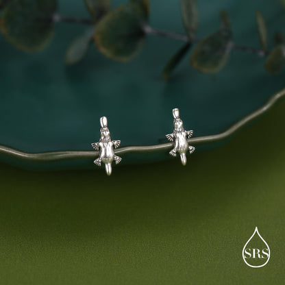 Sterling Silver Platypus Stud Earrings