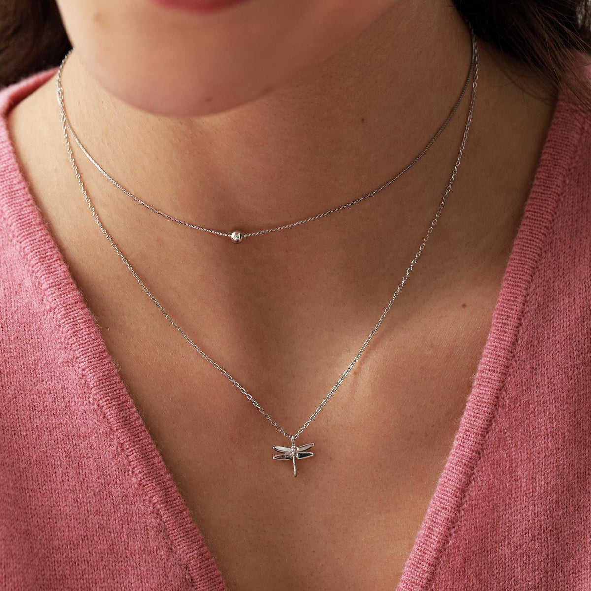 Dragonfly Pendant Necklace