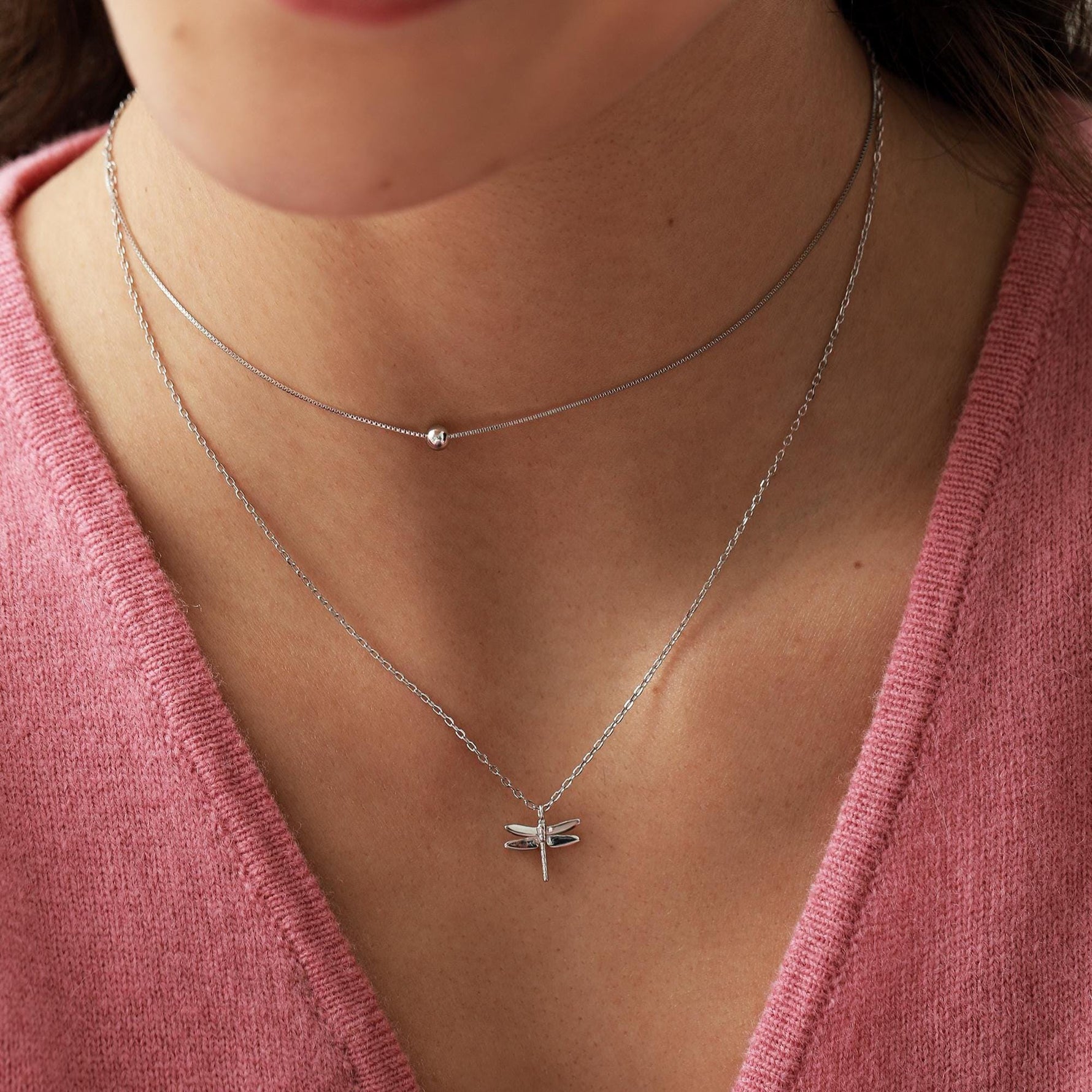 Dragonfly Pendant Necklace