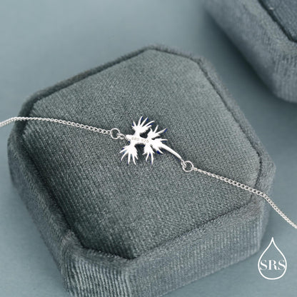 Sterling Silver Blue Dragon Nudibranch Necklace