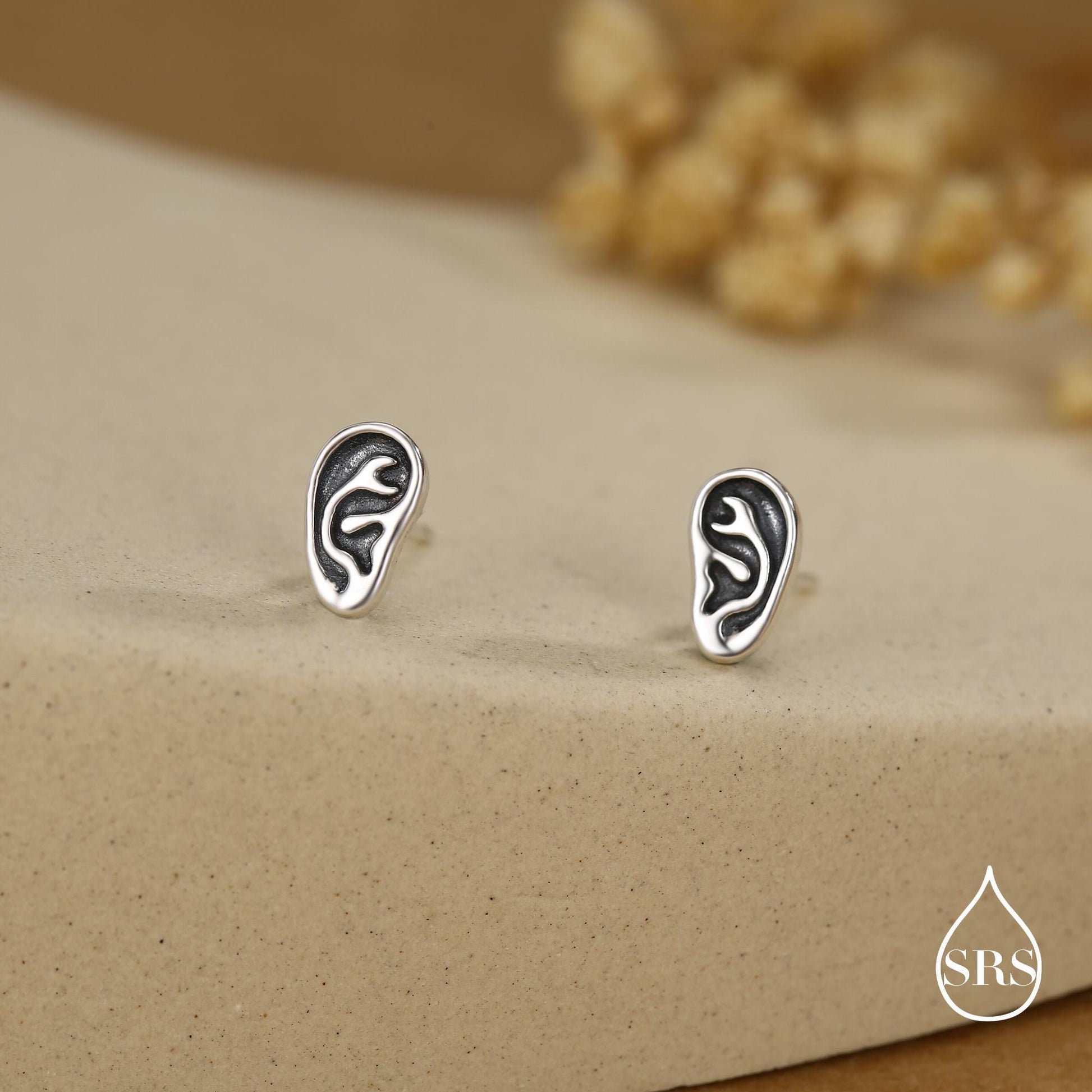Sterling Silver Ear Stud Earrings