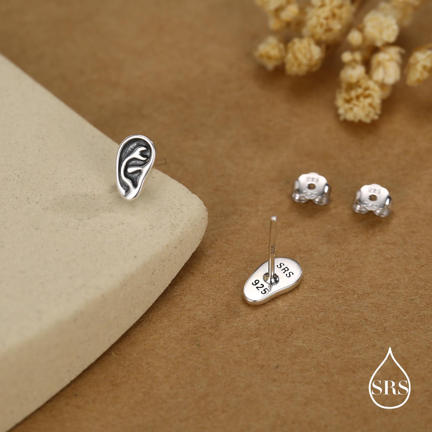 Sterling Silver Ear Stud Earrings