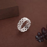 Vintage Lace Filigree Band Ring
