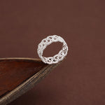 Vintage Lace Filigree Band Ring