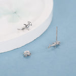Sterling Silver Hammerhead Shark Stud Earrings
