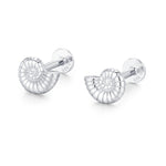 Ammonite Flat Back Studs