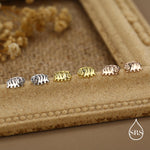 Sterling Silver Water Bear Tardigrade Stud Earrings