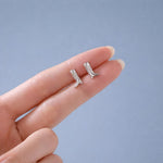 Cowboy Boot Stud Earrings in Sterling Silver, Silver, Gold or Rose Gold, Cowboy Boot Earrings, Cowboy Earrings