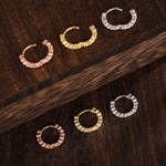 Tiny Bauble Dotted Huggie Hoop Earrings in Sterling Silver, Silver or Gold or Rose Gold, Pebble Huggie Hoops, Dainty Pebble Hoops