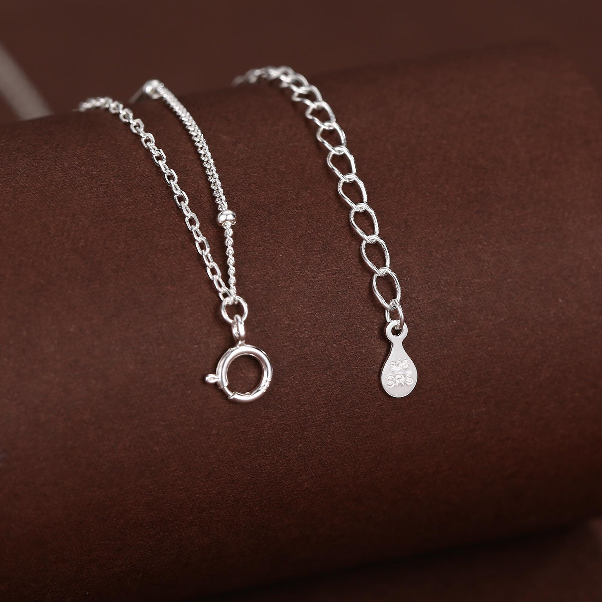 Genuine Freshwater Pearl Double Layer Pendant Necklace in Sterling Silver