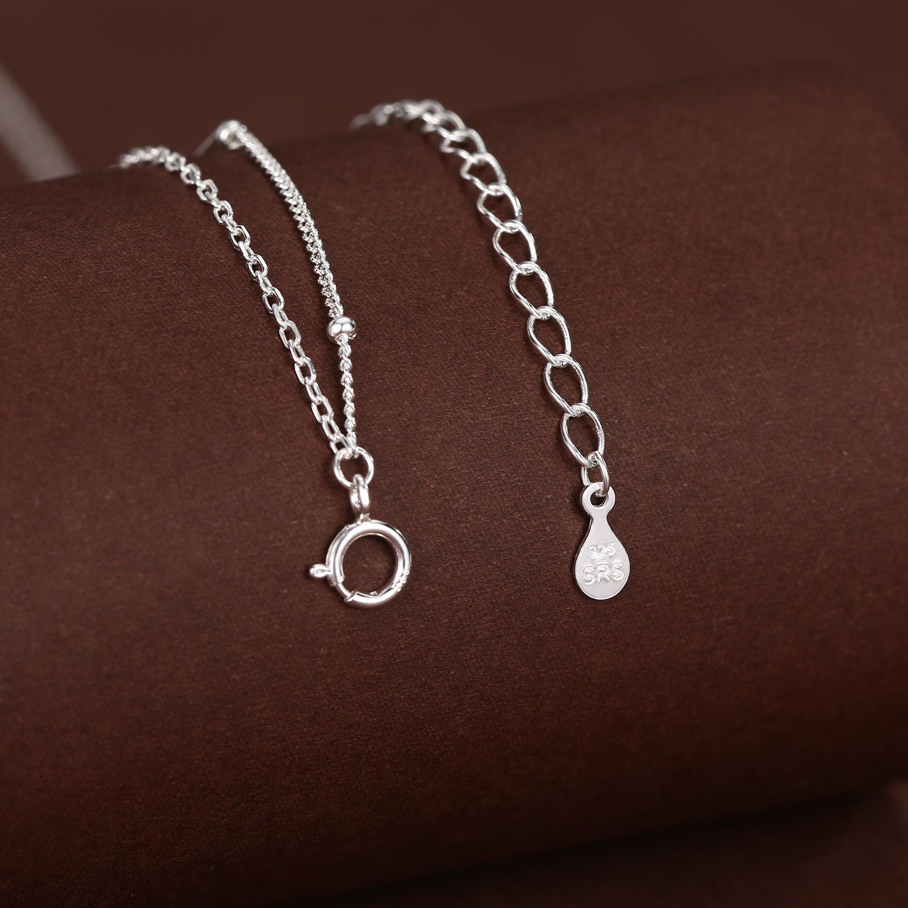 Genuine Freshwater Pearl Double Layer Pendant Necklace in Sterling Silver