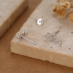 Double Headed Snake Stud Earrings