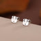 Sterling Silver Guinea Pig 16G Flat Back Labret Earrings, Animal