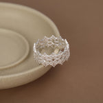 Sterling Silver Lace Filigree Ring