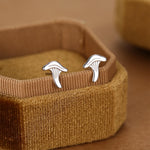 Sterling Silver Chanterelle Mushroom Stud Earrings