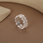 Sterling Silver Lace Filigree Ring
