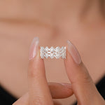 Sterling Silver Lace Filigree Ring